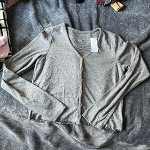 So soft button up top